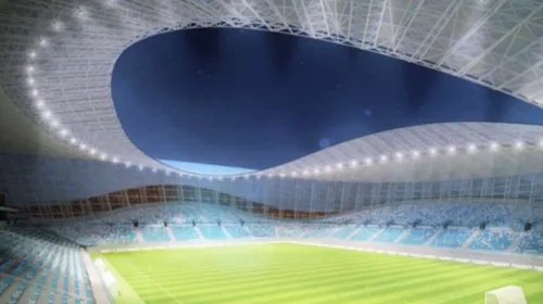 Un nou stadion în România: „Se pot face tribune moderne, cu 12.000 de locuri!” Unde se va construi arena de cinci stele