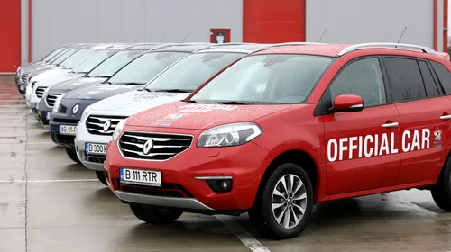 50 de mașini Renault sunt la dispoziția organizatorilor pe toată perioada desfășurării FOTE