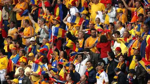 500 de bilete pentru români la meciul cu Franța!