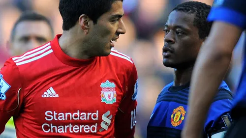 Suarez i-a cerut scuze lui Evra pentru insultele rasiste: **