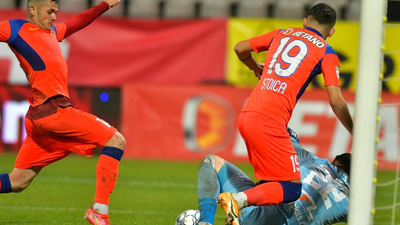 Ianis Stoica l-a exasperat pe Gigi Becali! Noua perlă de la FCSB, ratări monumentale în duelul cu Mioveni | VIDEO