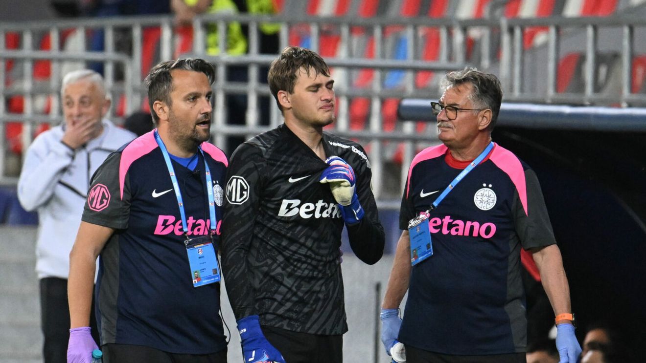 Anunț despre Matei Popa. Ce se întâmplă cu portarul FCSB după ce a ieșit în lacrimi