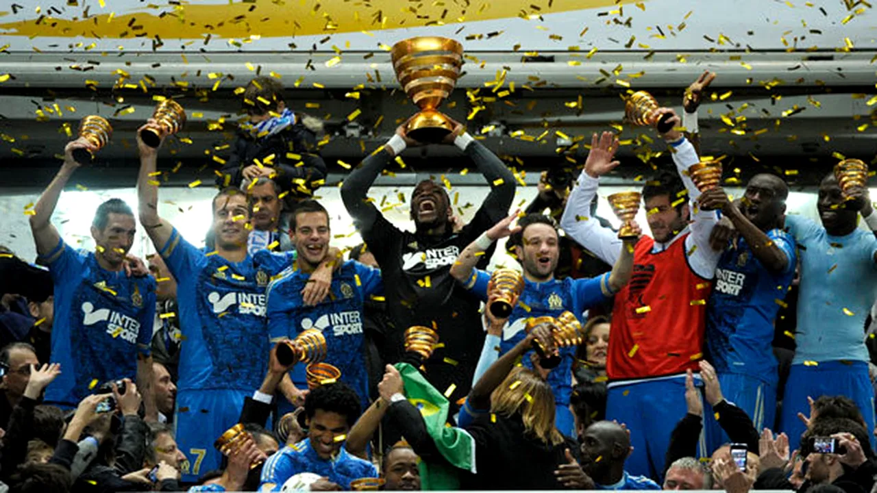 Olympique Marseille a câștigat din nou Cupa Ligii Franței