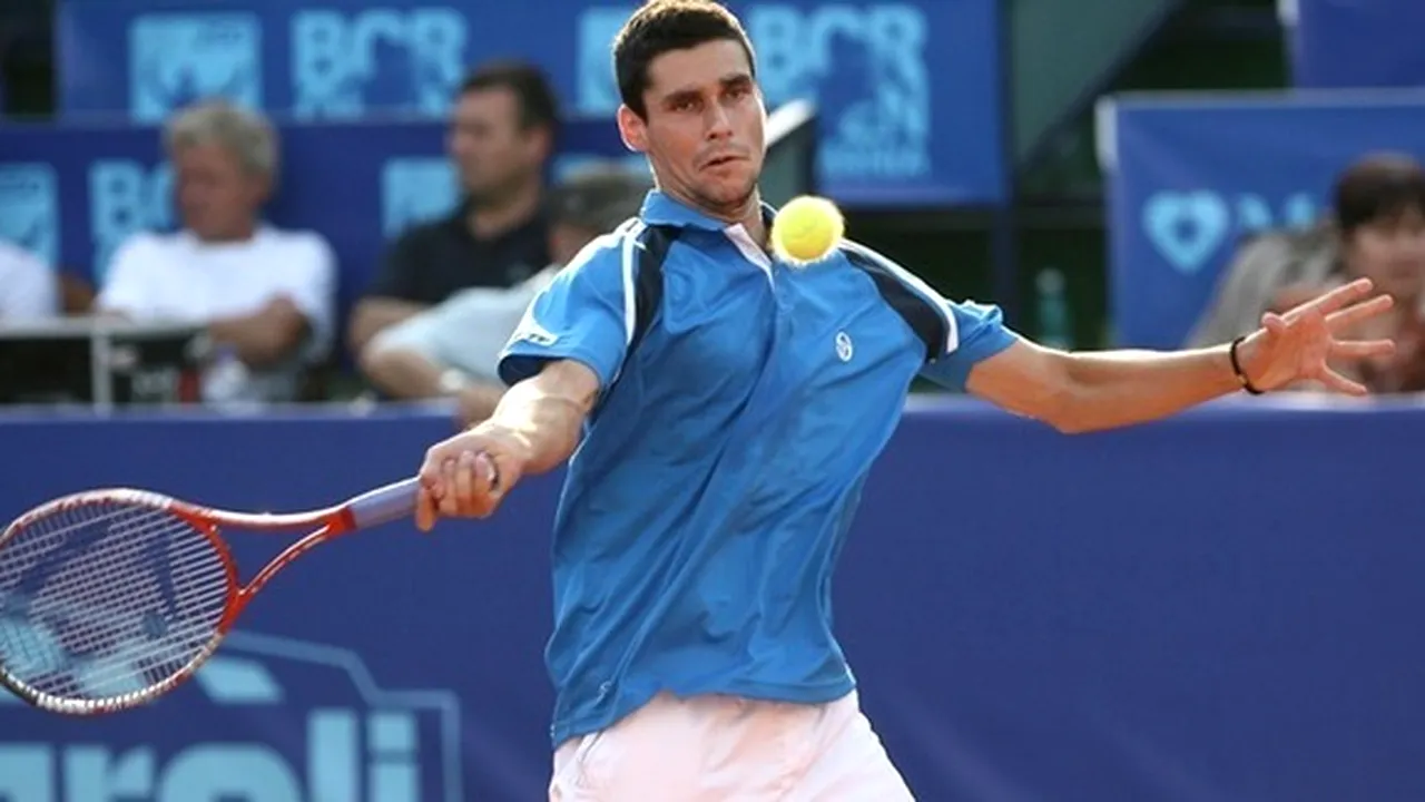 Hănescu, învins de Djokovic