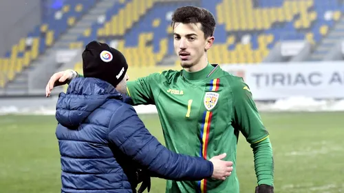 Andrei Vlad, suspect de coronavirus! Portarul lui FCSB e incert pentru meciul România U21 – Malta U21! Ce se întâmplă cu fotbalistul