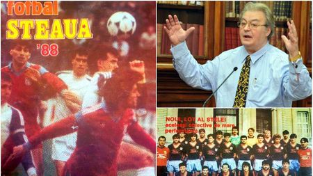 STEAUA '88 | Cine sărea peste masa de seară de teama kilogramelor, mijlocașul care alerga în curtea ambasadei din Tokyo, Clint Eastwood vs Godzila și cine era "adevăratul țăran curat la suflet". Portretele steliștilor realizate de Vadim 