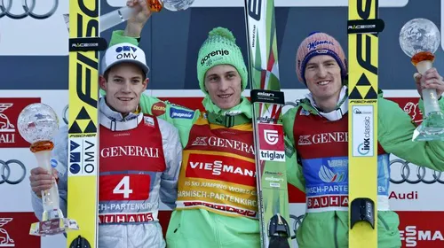 Turneul celor patru trambuline | Demonstrație de forță pentru liderul Cupei Mondiale la sărituri cu schiurile în etapa a doua a competiției de la cumpăna dintre ani. Peter Prevc a strălucit în Germania