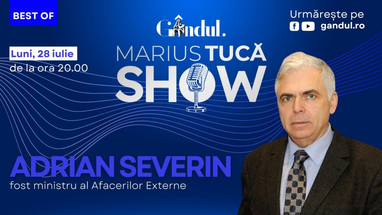 Gândul prezintă Best of Marius Tucă Show - luni, 28 iulie, de la ora 20.00