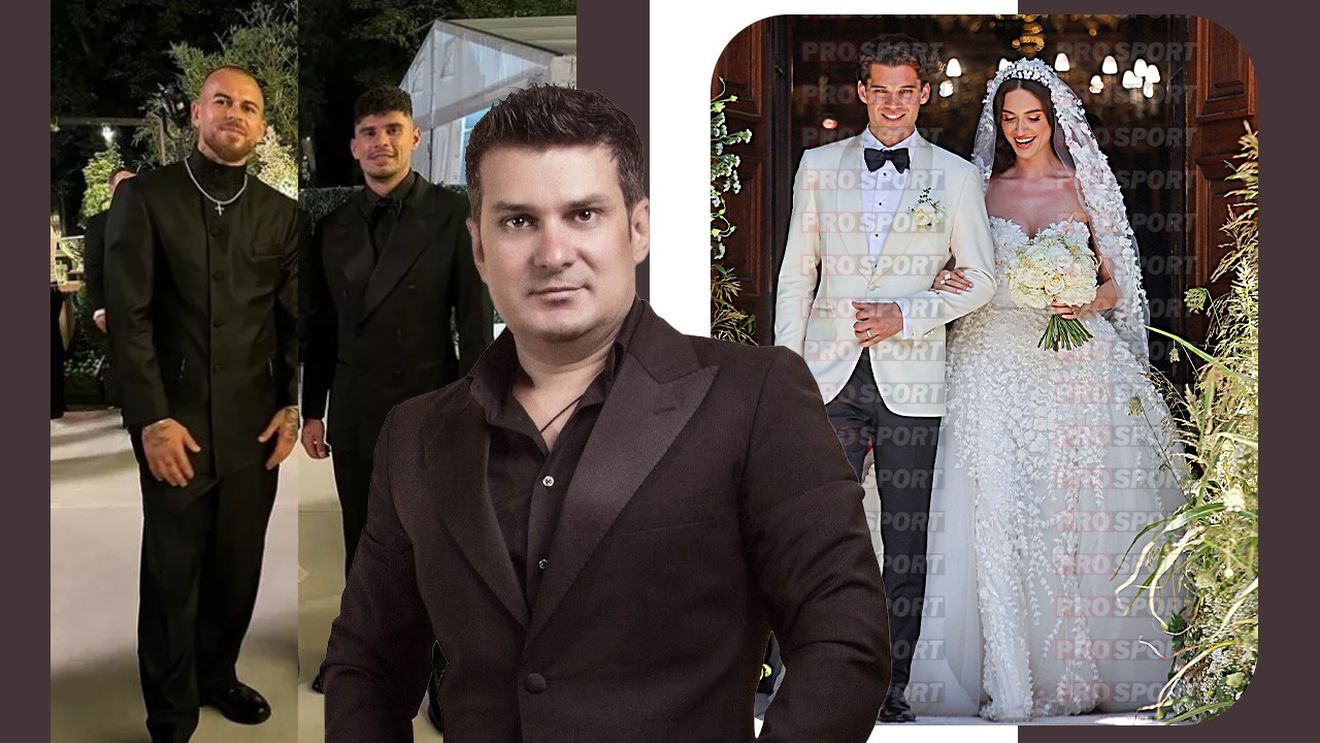 „Băieții” lui Gică Hagi au „închis” nunta lui Ianis Hagi! Fotbaliștii crescuți de „Rege” s-au dezlănțuit când a venit „cadoul surpriză de la miri”, Adi de la Vâlcea, și au petrecut pe ritmuri de manele până la 6 dimineața! EXCLUSIV
