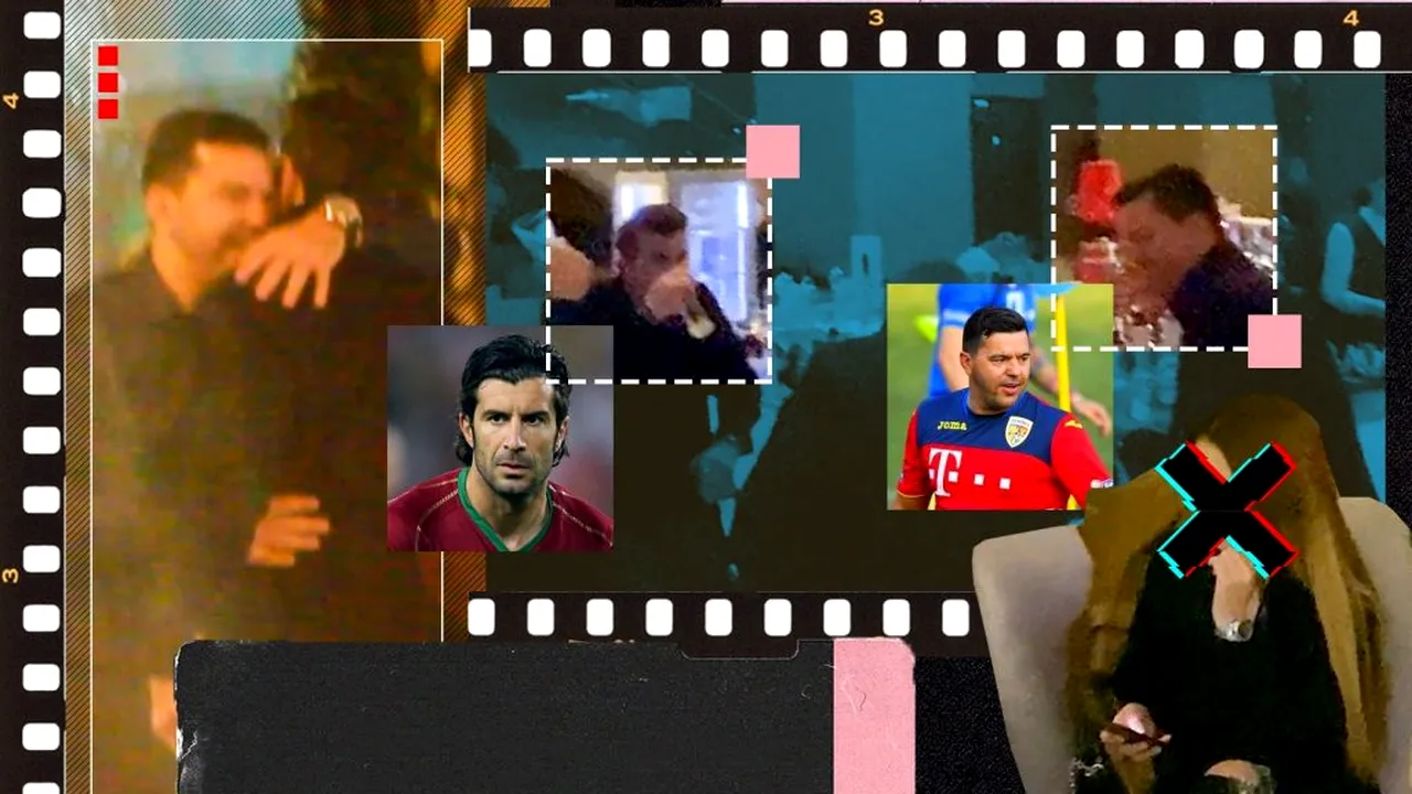 Cosmin Contra i-a ”pasat” pe cameră, la hotel, celebrului Luis Figo o ”folcloristă” de Champions League. Sunt imaginile anului în fotbalul mondial! VIDEO EXCLUSIV