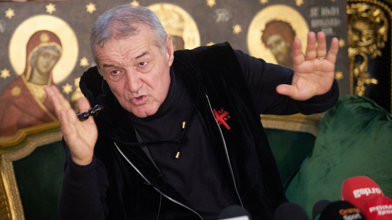 Gigi Becali, contestat și la EURO 2024. Ce banner anti-FCSB a apărut la meciul România - Ucraina 3-0