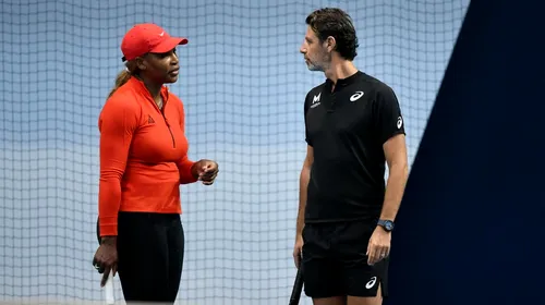 „Am lovit-o tare! A rămas șocată”. Cum a încercat Serena Williams să îl intimideze pe Patrick Mouratoglou la primul lor antrenament și gestul fostului antrenor al Simonei Halep cu care a bulversat-o pe americancă