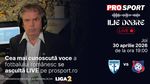 Ilie Dobre comentează LIVE pe ProSport.ro meciul F.C. Voluntari – F.C. Bihor, joi, 30 aprilie 2026, de la ora 19:00