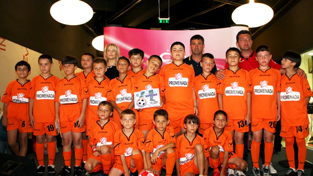 Prosport Focșani,** în elita fotbalului juvenil