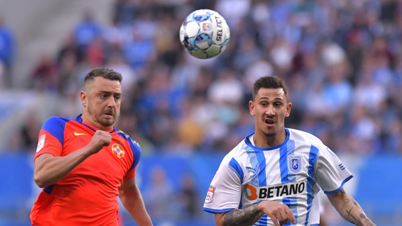 Universitatea Craiova - FCSB 0-1. Pas de Mamut spre titlu!