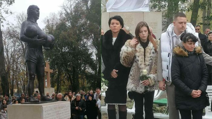 Imagini emoționante de la inaugurarea statuii lui Helmut Duckadam! Cine a fost prezent din partea FCSB