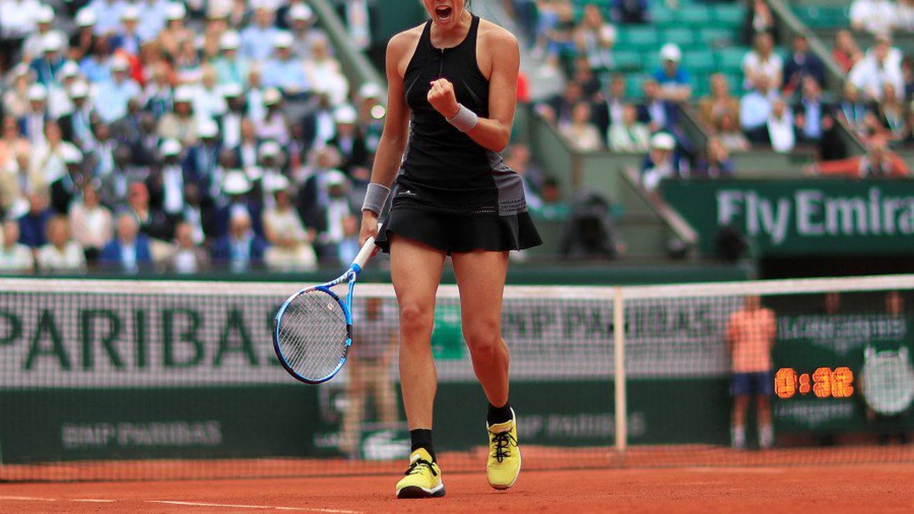 Muguruza e gata pentru duelul cu Halep. VIDEO | Mesajul transmis de adversara Simonei după demonstrația de forță din meciul cu Șarapova