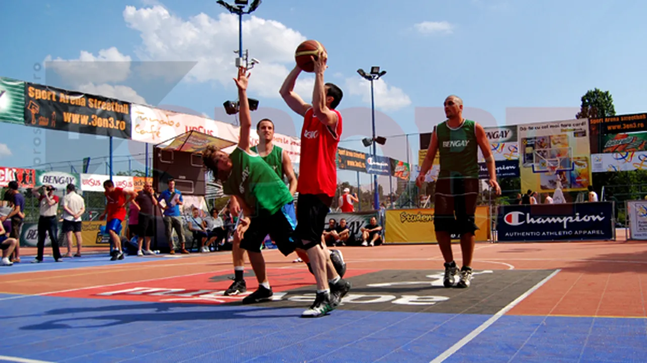 FOTO Campionatul European de Slamdunk** este la București