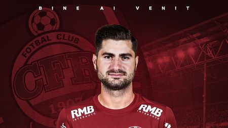Florin Ștefan a semnat cu CFR Cluj! Fundașul stânga  a refuzat FCSB în vară | FOTO