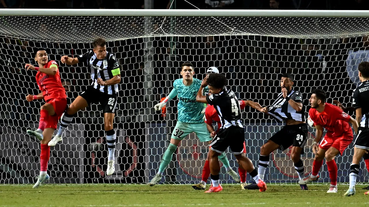 Grecii au decretat pe loc cine a fost omul meciului din PAOK - FCSB 0-1