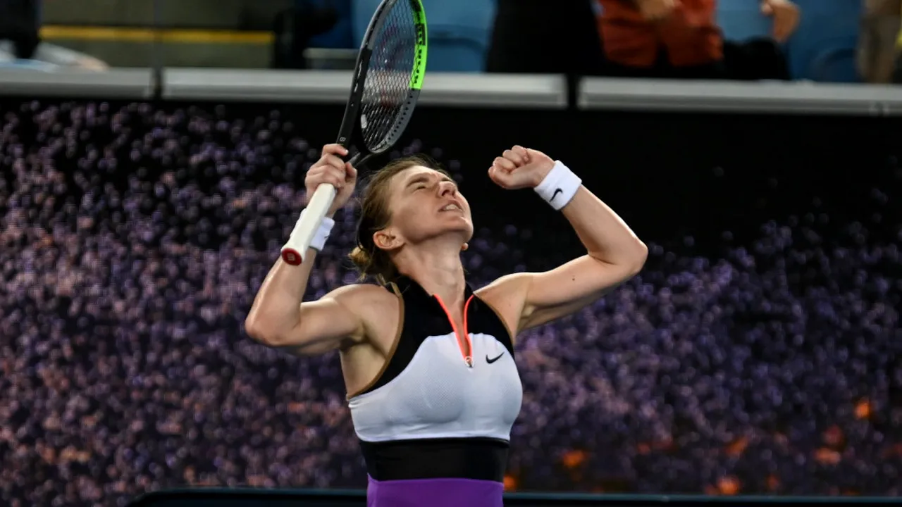 Câți bani a câștigat Simona Halep pentru calificarea în turul 3 la Australian Open. Recompensă pe măsura revenirii formidabile