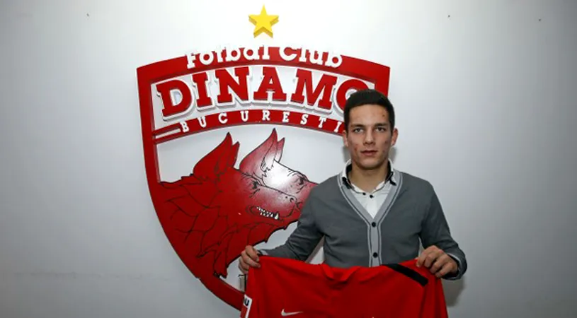 Vlad Olteanu vorbește despre trecerea de la FC Brașov la Dinamo, la doar 19 ani.** Cui îi mulțumește și unde vrea să ajungă