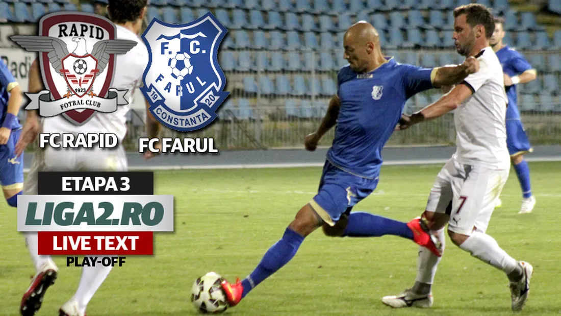 Rapid - Farul 1-0.** Golul lui Popa a fost îndeajuns pentru ca giuleștenii să ia avans în fruntea Seriei I