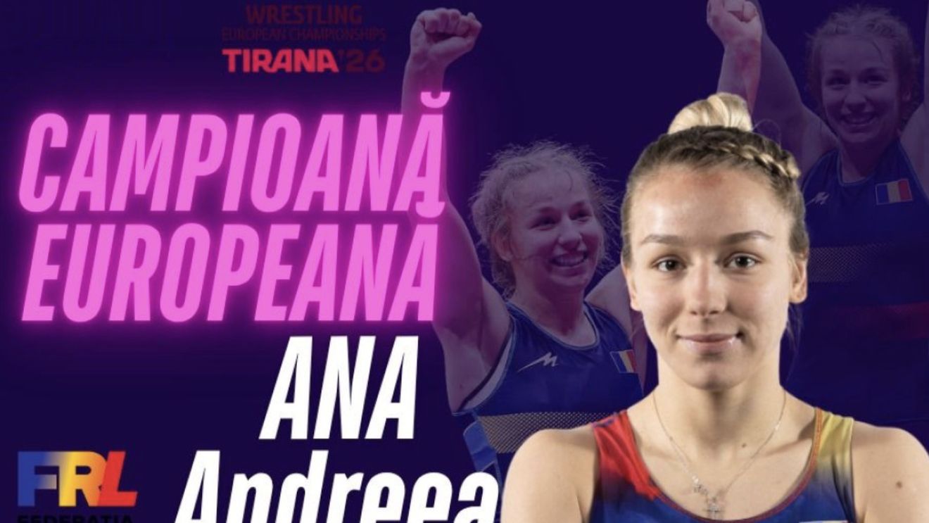 Ce performanță pentru România! Andreea Beatrice Ana a câștigat aurul la Campionatele Europene