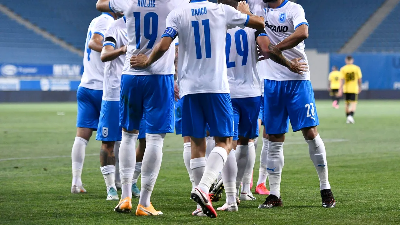 Universitatea Craiova - FC Voluntari 2-1. Oltenii rămân neînvinși în sezonul 2020 - 2021 | VIDEO