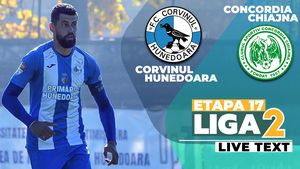 Rezultat bun pentru rivale! Corvinul și Concordia au remizat la Hunedoara și termină anul la mijlocul clasamentului Ligii 2