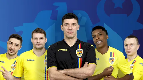România întâlnește două echipe din top 10 în grupele Campionatului European de futsal