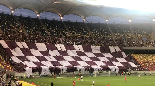 FOTO | Mesajele ironice ale fanilor giuleșteni din derby-ul cu Steaua: „Am întrebat 100 de români dacă FCSB e Steaua…”