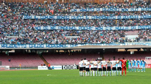 Șefii lui Napoli își îndeamnă fanii:** „Nu comiteți fapte care ar duce la suspendarea stadionului San Paolo!”