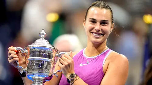 De ce a plâns controversata Aryna Sabalenka pe teren, după ce a câștigat din nou trofeul la US Open