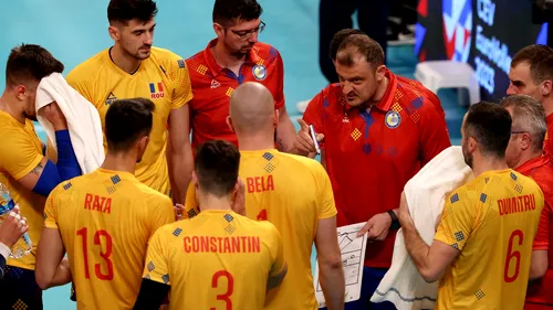 România - Franța 0-3, în sferturile de finală ale Campionatului European de volei masculin. Înfrângere drastică pentru „tricolori”!