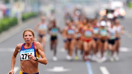 Diță Tomescu, decana de vârstă a maratonistelor