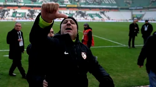 Marius Șumudică, din nou scandal cu fanii adverși. Șefii lui Konyaspor cer ca antrenorul să fie suspendat