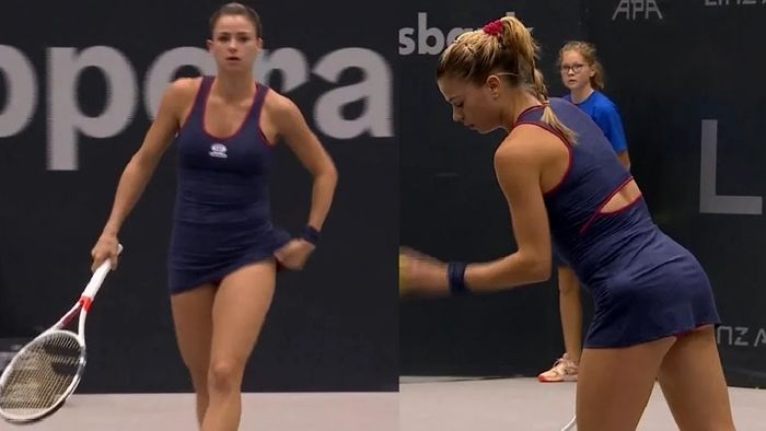 Camila Giorgi, filmată în lenjerie intimă după ce s-a sustras convocării la turneul final din Fed Cup! Internetul a luat „foc!" GALERIE FOTO & VIDEO