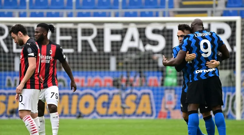 AC Milan - Inter 0-3. Echipa lui Antonio Conte, pas mare spre titlu! Show total cu Lukaku și Lautaro Martinez! Video Online
