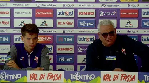 Ianis Hagi, prezentat OFICIAL la Fiorentina: „Voi încerca să ajung la nivelul lui Adrian Mutu!”
