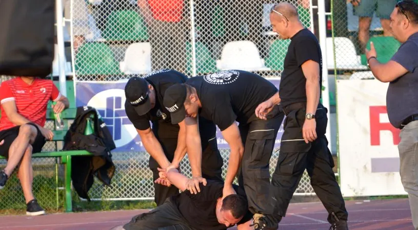Ce sancțiune a primit suporterul dinamovist care a furat steagul Ungariei la meciul cu Sepsi. Anunțul Jandarmeriei