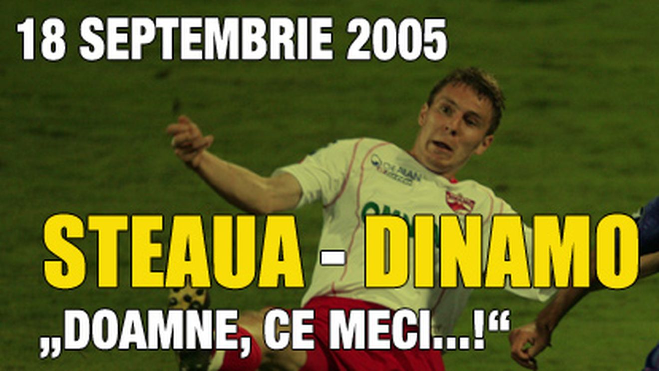 REMEMBER / Steaua - Dinamo 2-2, un meci cât o istorie!