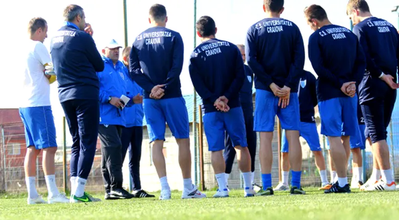 Balint a avut un invitat de marcă** la primul său antrenament la CSU 