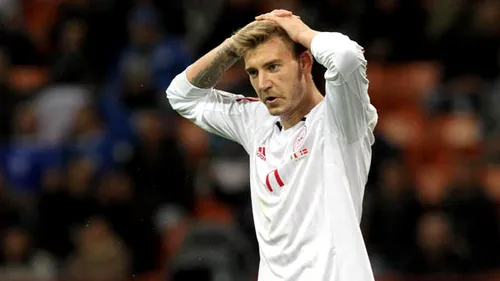 Bendtner a fost suspendat șase luni din echipa Danemarcei!** 