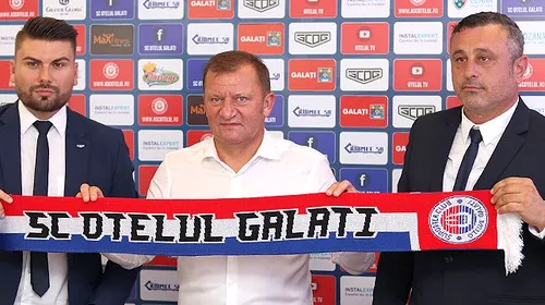 E oficial! Dorinel Munteanu a revenit pe banca tehnică a echipei Oțelul Galați! Antrenorul a fost prezentat la echipa din Liga 3