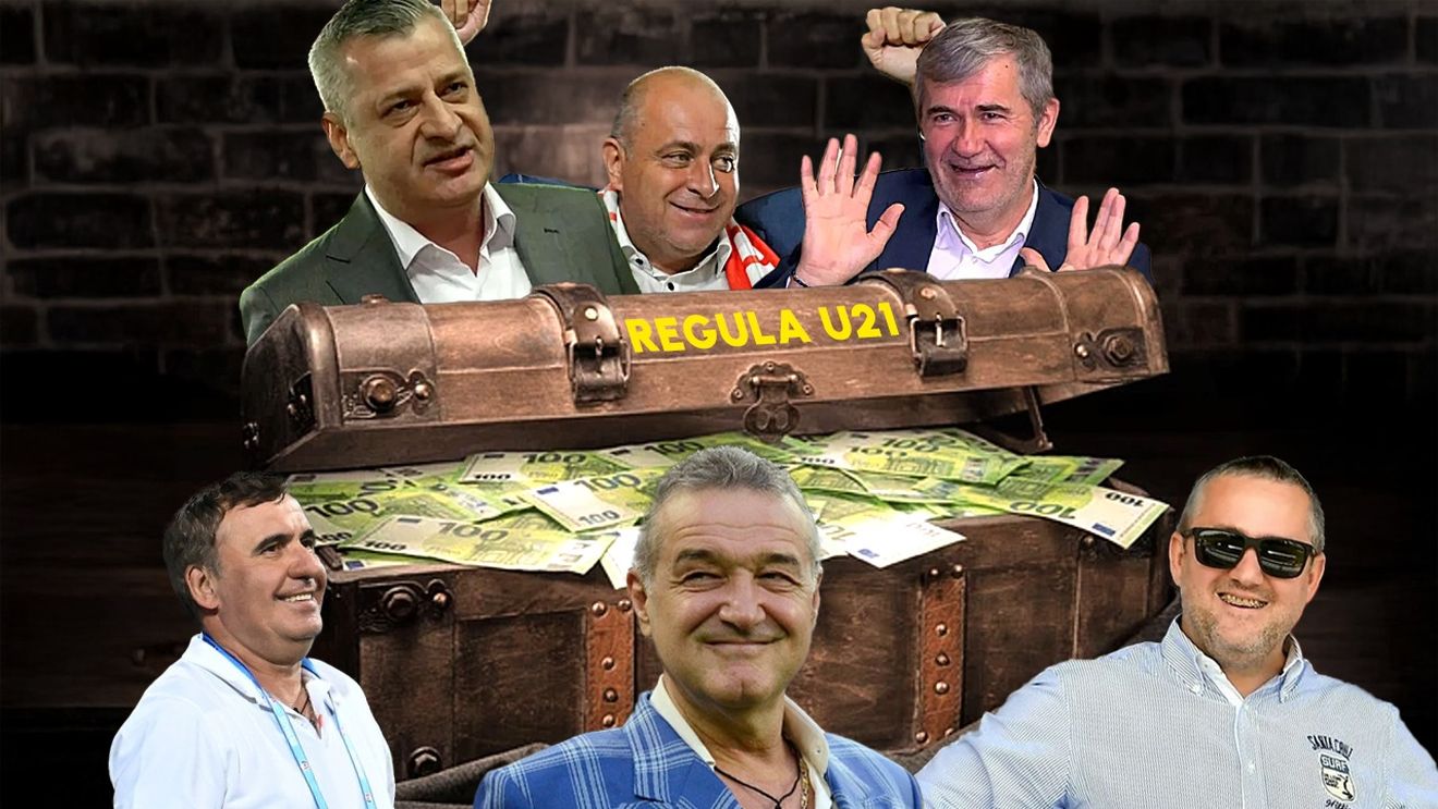 Dosarul Regula U21. Cum au câștigat patronii din Superliga 117.235.000 de euro din vânzarea fotbaliștilor tineri ceruți de FRF, o sumă cât salariile cu care 2.700 de români au trăit în ultimii șapte ani! EXCLUSIV