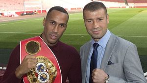 IMAGINEA ZILEI | Lucian Bute, pe stadionul lui Arsenal Londra: "Ultima dată când am fost în Anglia am avut o experiență neplăcută"