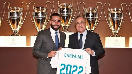  Carvajal a semnat prelungirea contractului cu Real: "Clauza mea este atât de mare încât nimeni nu mă poate lua de aici"