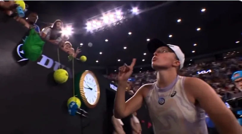 Incident fără precedent la Australian Open! Iga Swiatek, scoasă din sărite de un spectator în timp ce semna autografe: cum a reacționat liderul WTA | VIDEO