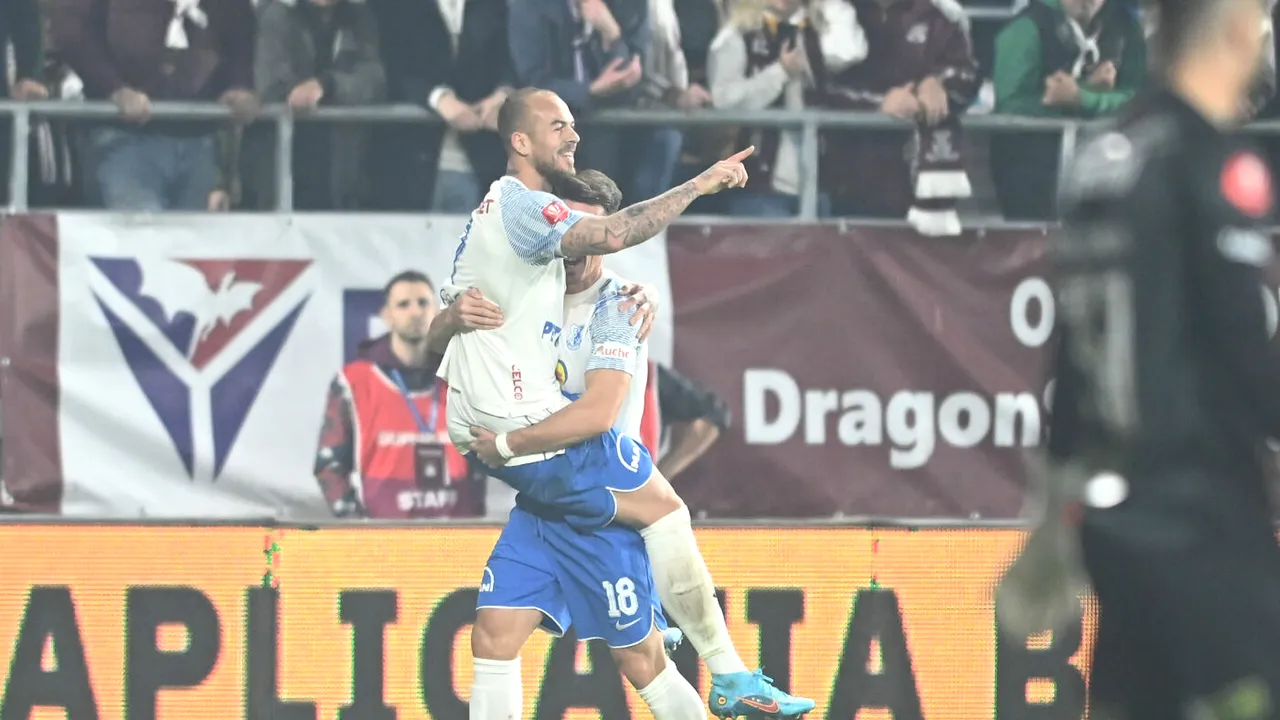 Rapid București - Farul Constanța 1-1. Primele două clasate din Superliga au făcut spectacol în Giulești
